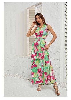 Tazga Sukienka w kolorze zielono-różowym ze sklepu Limango Polska w kategorii Sukienki - zdjęcie 187627710