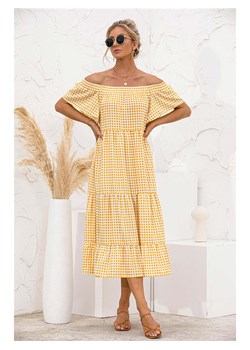 Ariel Tesoro Sukienka w kolorze żółto-białym ze sklepu Limango Polska w kategorii Sukienki - zdjęcie 187627961