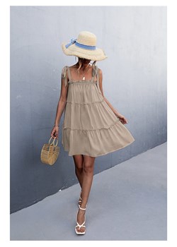 Ariel Tesoro Sukienka w kolorze beżowym ze sklepu Limango Polska w kategorii Sukienki - zdjęcie 187627992