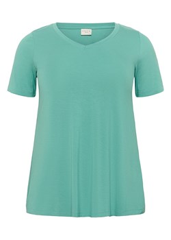 KAFFE curve Koszulka w kolorze zielonym ze sklepu Limango Polska w kategorii Bluzki damskie - zdjęcie 187628292