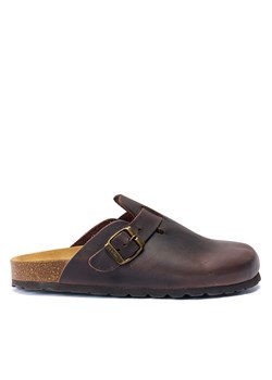 Mandel Skórzane chodaki w kolorze brązowym ze sklepu Limango Polska w kategorii Klapki damskie - zdjęcie 187628743