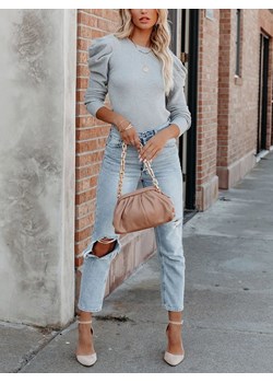 LA Angels Bluzka w kolorze jasnoszarym ze sklepu Limango Polska w kategorii Bluzki damskie - zdjęcie 187629324