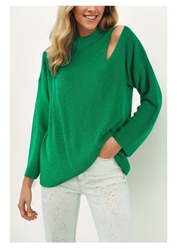 LA Angels Sweter w kolorze zielonym ze sklepu Limango Polska w kategorii Swetry damskie - zdjęcie 187629353