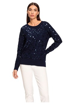 Heine Sweter w kolorze granatowym ze sklepu Limango Polska w kategorii Swetry damskie - zdjęcie 187629744