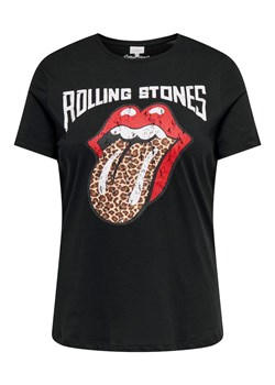 ONLY Carmakoma Koszulka w kolorze czarnym ze sklepu Limango Polska w kategorii Bluzki damskie - zdjęcie 187629874