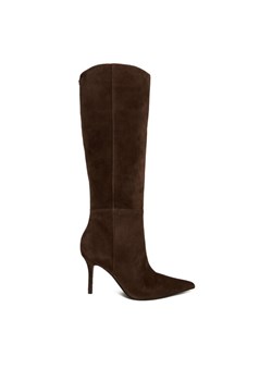 Guess Kozaki FLFGRS SUE11 Brązowy ze sklepu MODIVO w kategorii Kozaki damskie - zdjęcie 187630114