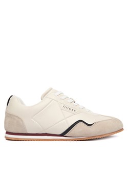 Guess Sneakersy FMPOL MELE12 Beżowy ze sklepu MODIVO w kategorii Buty sportowe męskie - zdjęcie 187630140