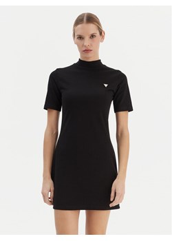 Guess Sukienka codzienna V6RK04 J1314 Czarny Regular Fit ze sklepu MODIVO w kategorii Sukienki - zdjęcie 187630144