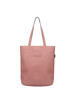 różowa torebka damska skórzana shopperka  Chiara ze sklepu Słoń Torbalski w kategorii Torby Shopper bag - zdjęcie 187630404