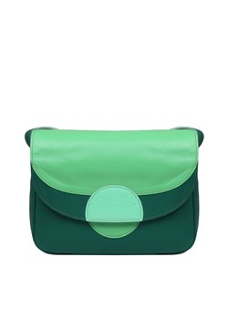 zielona torebka damska skórzana na ramię Rainbow ze sklepu Słoń Torbalski w kategorii Listonoszki - zdjęcie 187630411