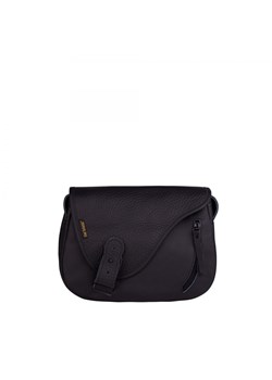 czarna torebka damska skórzana  listonoszka na ramię Mouse ze sklepu Słoń Torbalski w kategorii Listonoszki - zdjęcie 187630430