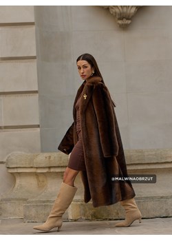 Mohito - Sztuczne futro - ciemnobrązowy ze sklepu Mohito w kategorii Futra damskie - zdjęcie 187630670