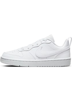 Buty dla dużych dzieci Nike Court Borough Low Recraft - Biel ze sklepu Nike poland w kategorii Buty sportowe dziecięce - zdjęcie 187631230