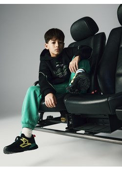 Reserved - Bawełniane spodnie jogger - miętowy ze sklepu Reserved w kategorii Spodnie chłopięce - zdjęcie 187631631