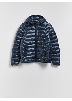 Reserved - Pikowana kurtka z kapturem - granatowy ze sklepu Reserved w kategorii Kurtki męskie - zdjęcie 187631643