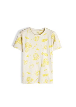 GATE Bawełniana koszulka z nadrukiem 8Y ze sklepu gateshop w kategorii T-shirty chłopięce - zdjęcie 187632371