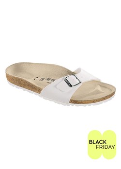 Birkenstock Klapki &quot;Madrid&quot; w kolorze białym ze sklepu Limango Polska w kategorii Klapki damskie - zdjęcie 187632630