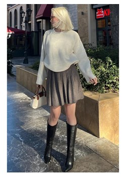 Happiness Istanbul Sweter w kolorze kremowym ze sklepu Limango Polska w kategorii Swetry damskie - zdjęcie 187632672