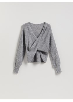 Reserved - Sweter z wełną - beżowy ze sklepu Reserved w kategorii Swetry damskie - zdjęcie 187632970