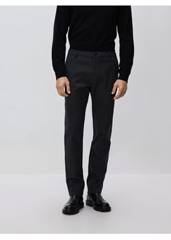 Reserved - Spodnie chino slim fit - czarny ze sklepu Reserved w kategorii Spodnie męskie - zdjęcie 187632984