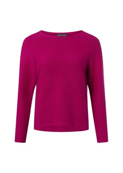 Franco Callegari Sweter damski z dzianiny Kobiety Bawełna malinowy jednolity ze sklepu vangraaf w kategorii Swetry damskie - zdjęcie 187633771