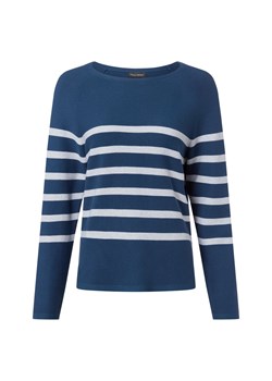 Franco Callegari Sweter damski z dzianiny Kobiety Bawełna indygo w paski ze sklepu vangraaf w kategorii Swetry damskie - zdjęcie 187633774