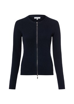 Lund Kardigan damski Kobiety Bawełna granatowy jednolity ze sklepu vangraaf w kategorii Swetry damskie - zdjęcie 187633801