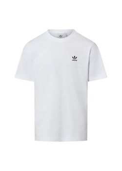adidas Originals Koszulka męska Mężczyźni Bawełna biały jednolity ze sklepu vangraaf w kategorii T-shirty męskie - zdjęcie 187633821
