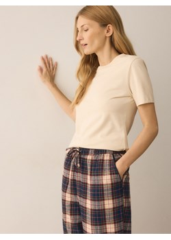 Reserved - Piżamowe spodnie w kratę - granatowy ze sklepu Reserved w kategorii Piżamy damskie - zdjęcie 187634131