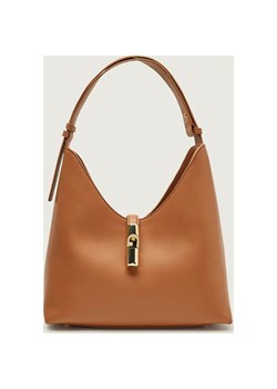 Furla Skórzane hobo FURLA GOCCIA ze sklepu Gomez Fashion Store w kategorii Torebki hobo - zdjęcie 187635153