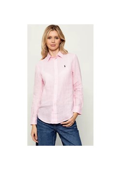POLO RALPH LAUREN Lniana koszula | Classic fit ze sklepu Gomez Fashion Store w kategorii Koszule damskie - zdjęcie 187635184