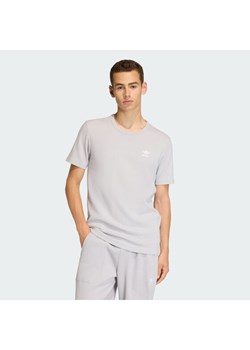 adidas T-Shirt Trefoil Essentials Waffle KE1203 Szary Regular Fit ze sklepu MODIVO w kategorii T-shirty męskie - zdjęcie 187635374