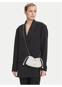 Calvin Klein Torebka Drawstring Plisse Conv Mini Cb P LV04F3077G Biały ze sklepu MODIVO w kategorii Torebki worki - zdjęcie 187635393