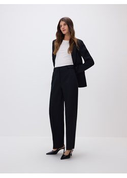 Reserved - Spodnie w kant - czarny ze sklepu Reserved w kategorii Spodnie damskie - zdjęcie 187635973