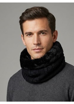 Sinsay - Komin z ocieplanym futerkiem - czarny ze sklepu Sinsay w kategorii Szaliki męskie - zdjęcie 187636714