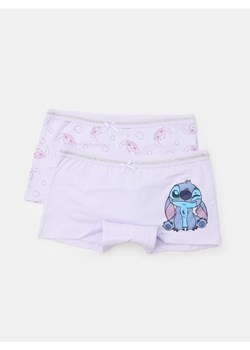 Sinsay - Bawełniane bokserki 2 pack Lilo & Stitch - wielobarwny ze sklepu Sinsay w kategorii Majtki dziecięce - zdjęcie 187636780