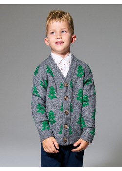 Sinsay - Sweter z motywem świątecznym - szary ze sklepu Sinsay w kategorii Swetry chłopięce - zdjęcie 187636794