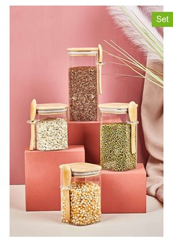 Violeta Home Słoiki (12 szt.) w kolorze beżowym ze sklepu Limango Polska w kategorii Pojemniki kuchenne - zdjęcie 187637221