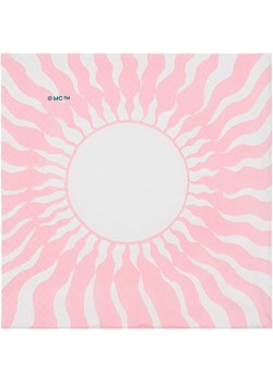 Moomin Serwetki (20 szt.) &quot;Beach Day&quot; w kolorze jasnoróżowo-fioletowo-turkusowym ze sklepu Limango Polska w kategorii Akcesoria kuchenne - zdjęcie 187637332