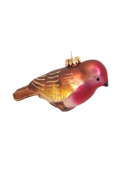 Krebs Glas Lauscha Ozdoba choinkowa w kolorze jasnobrązowym - szer. 10 cm ze sklepu Limango Polska w kategorii Dekoracje bożonarodzeniowe - zdjęcie 187637450