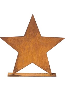 POSIWIO Figurka dekoracyjna &quot;Star&quot; w kolorze jasnobrązowym - 42 x 40 cm ze sklepu Limango Polska w kategorii Dekoracje - zdjęcie 187637664