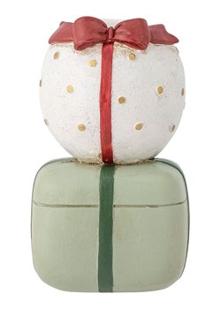 Bloomingville Świecznik &quot;Wish&quot; w kolorze zielono-biało-czerwonym - wys. 9 x Ø 5 cm ze sklepu Limango Polska w kategorii Świeczniki - zdjęcie 187637691