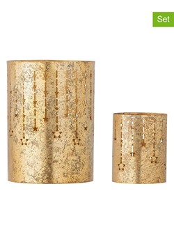 Bloomingville Świeczniki (2 szt.) &apos;&apos;Mista&apos;&apos; w kolorze złotym ze sklepu Limango Polska w kategorii Świeczniki - zdjęcie 187637701