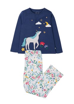 Frugi Piżama &quot;Alana&quot; w kolorze granatowym ze wzorem ze sklepu Limango Polska w kategorii Piżamy dziecięce - zdjęcie 187638184