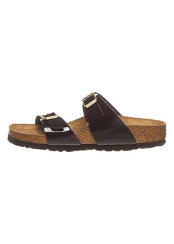 Birkenstock Klapki &quot;Sydney&quot; w kolorze czarnym ze sklepu Limango Polska w kategorii Klapki damskie - zdjęcie 187639352