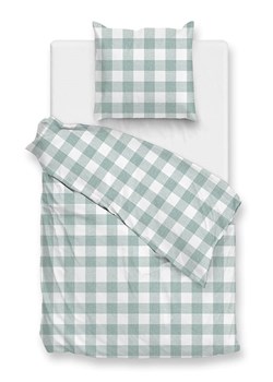 Zo!Home Komplet pościeli &quot;Quattro di Lino&quot; w kolorze biało-miętowym ze sklepu Limango Polska w kategorii Pościele - zdjęcie 187639370