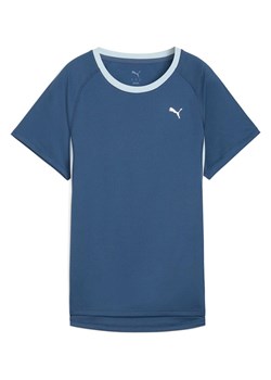 Puma Koszulka &quot;Velocity&quot; w kolorze niebieskim do biegania ze sklepu Limango Polska w kategorii Bluzki damskie - zdjęcie 187640052