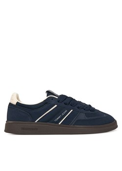 Tommy Jeans Sneakersy The Greenwich Edge Suede EN0EN02924 Granatowy ze sklepu MODIVO w kategorii Buty sportowe damskie - zdjęcie 187640401