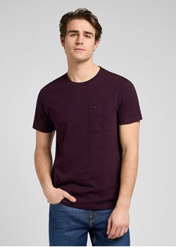MESKA KOSZULKA LEE ULTIMATE POCKET TEE DEEP WINE 112370495 ze sklepu YouNeedit.pl w kategorii T-shirty męskie - zdjęcie 187640753