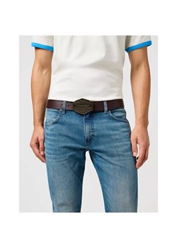 MESKI PASEK WRANGLER BIG BUCKLE BELT BROWN 112365273 ze sklepu YouNeedit.pl w kategorii Paski męskie - zdjęcie 187640784